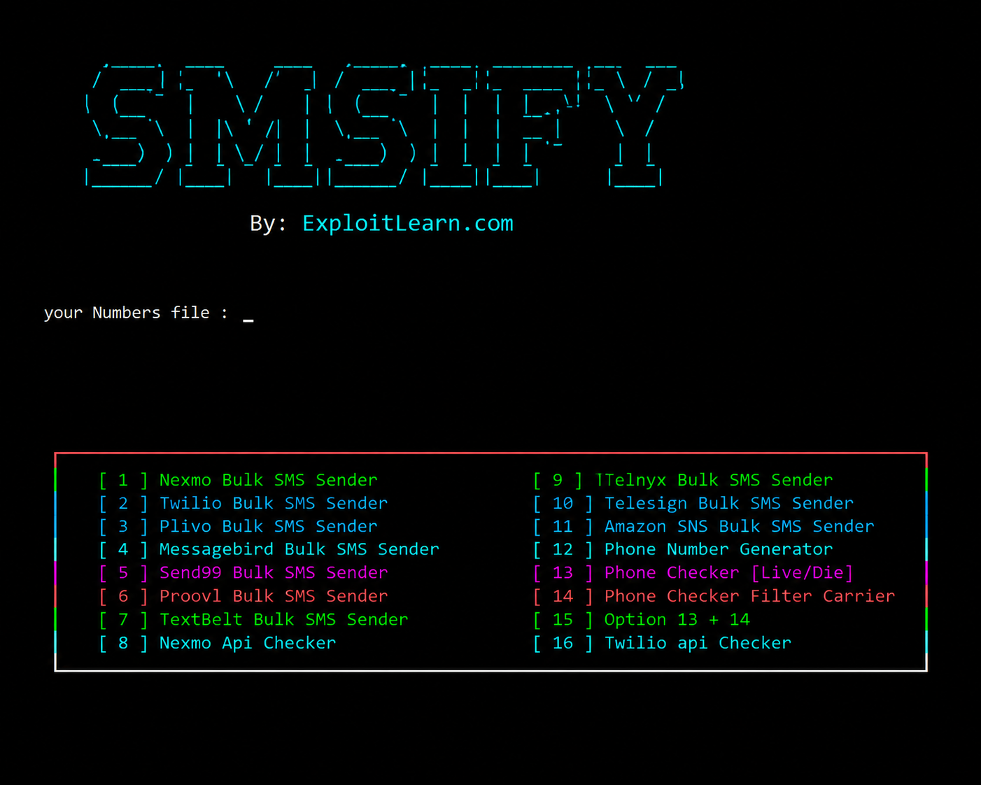 SMS SENDER (SMSIFY) | Bulk SMS Tool | Lifetime License