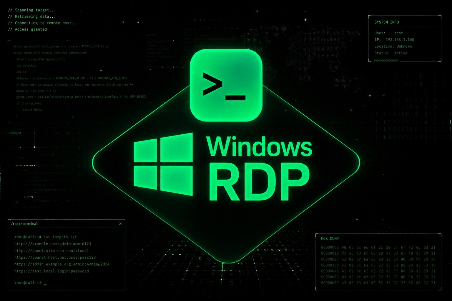 BULLETPROOF RDP | 16GB RAM - 8Cores
