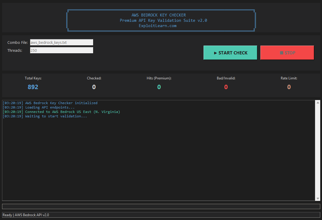 AWS Bedrock Key CRACKER | Lifetime License
